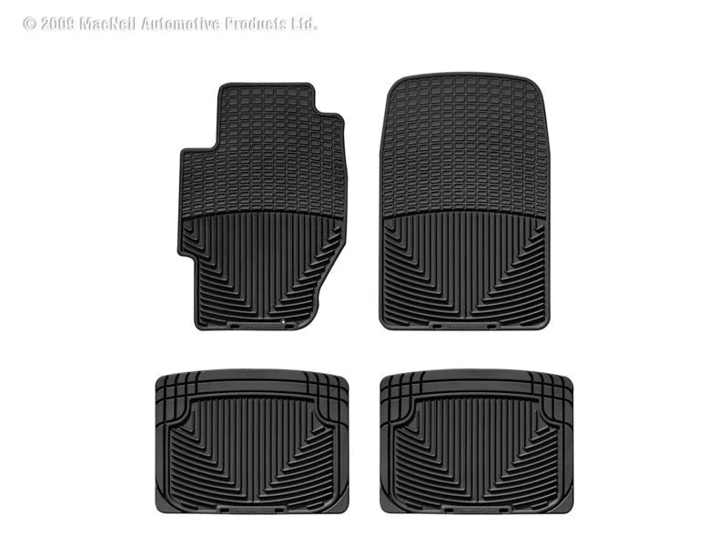 WT Rubber Mats - Rear - Blk - Side View