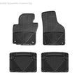 Load image into Gallery viewer, WT Rubber Mats - Rear - Blk - Side View