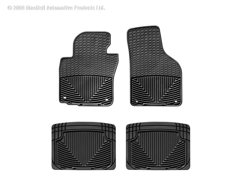 WT Rubber Mats - Rear - Blk - Side View
