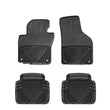 Load image into Gallery viewer, WT Rubber Mats - Rear - Blk - Side View