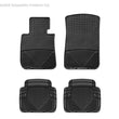 Load image into Gallery viewer, WT Rubber Mats - Rear - Blk - Side View