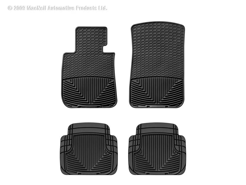 WT Rubber Mats - Rear - Blk - Side View