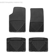 Load image into Gallery viewer, WT Rubber Mats - Rear - Blk - Side View