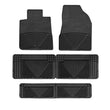 Load image into Gallery viewer, WT Rubber Mats - Rear - Blk - Main Product View