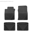 Load image into Gallery viewer, WT Rubber Mats - Rear - Blk - Side View