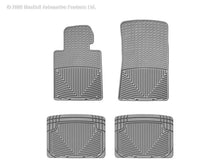 Load image into Gallery viewer, WT Rubber Mats - Rear - Grey - Main Product View