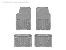 Load image into Gallery viewer, WT Rubber Mats - Rear - Grey - Main Product View
