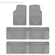 Load image into Gallery viewer, WT Rubber Mats - Rear - Grey - Main Product View