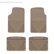 Load image into Gallery viewer, WT Rubber Mats - Rear - Tan - Side View