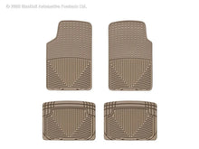 Load image into Gallery viewer, WT Rubber Mats - Rear - Tan - Side View