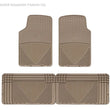 Load image into Gallery viewer, WT Rubber Mats - Rear - Tan - Main Product View