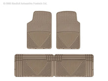Load image into Gallery viewer, WT Rubber Mats - Rear - Tan - Main Product View