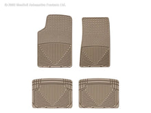 Load image into Gallery viewer, WT Rubber Mats - Rear - Tan - Main Product View