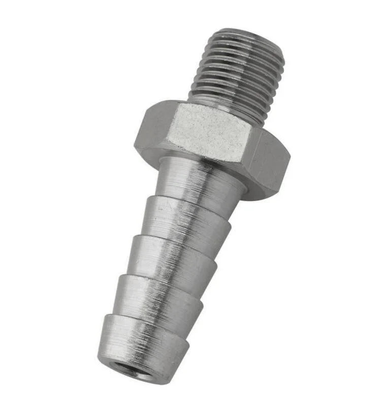 Walbro 10.5mm Barb Fuel Fitting - Side View