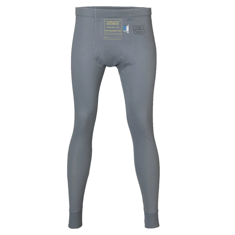 Walero Base Layer Pant Small SFI3.3 & FIA Cool Grey 400018CGS