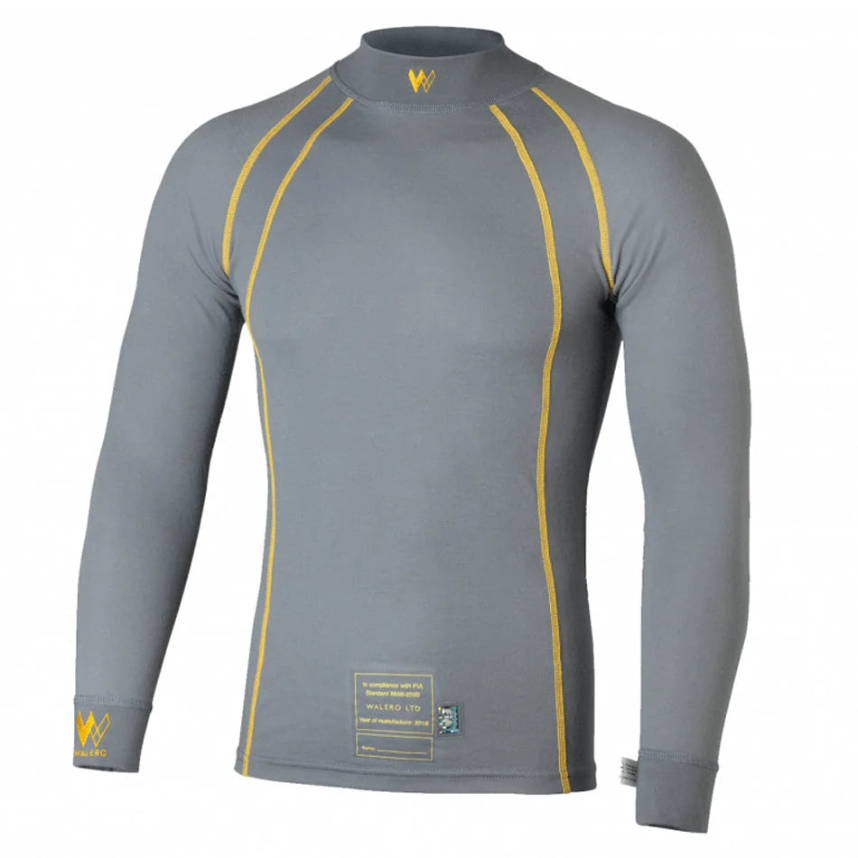 Walero Base Layer Top XXX-Large SFI3.3 & FIA Cool Grey 400017CGXXXL
