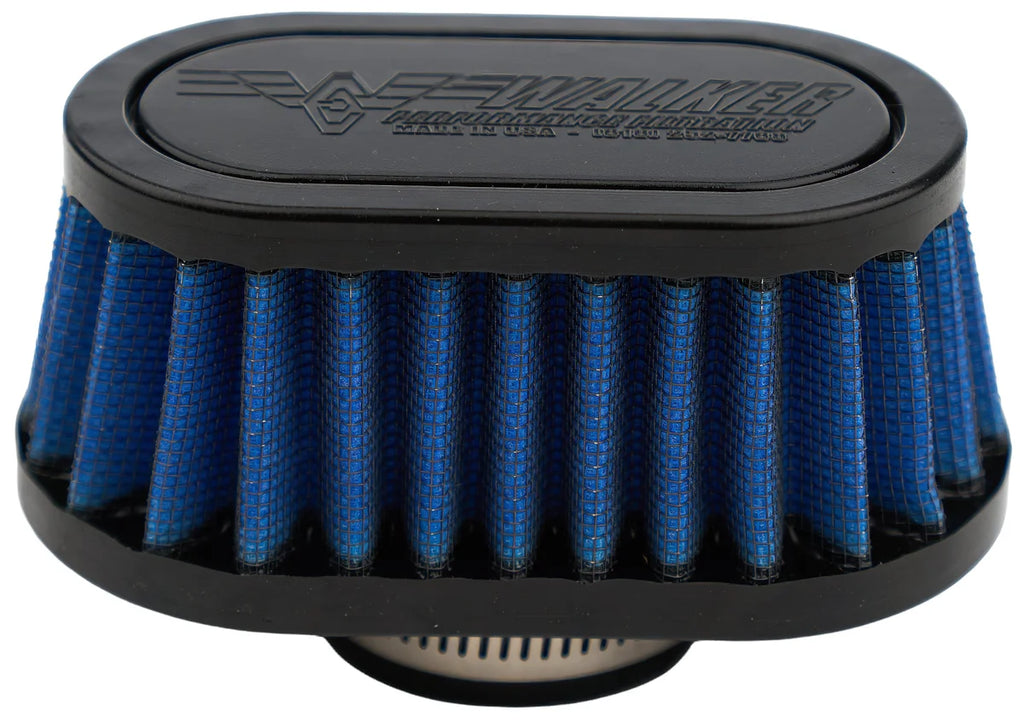 Walker Performance Filtration 1-3/4in Oval Breather 3000632