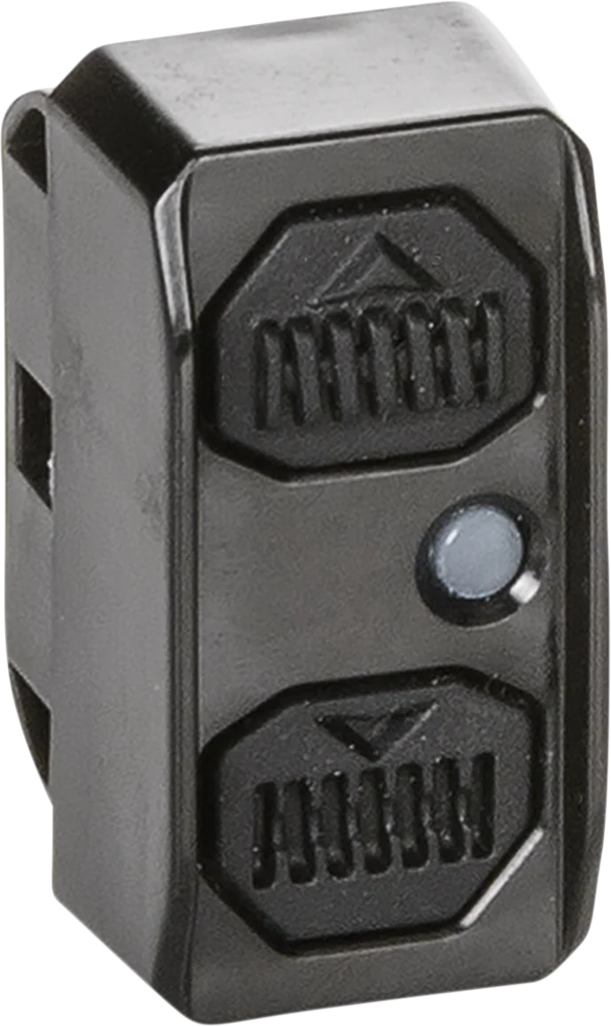 Warn AXON 35-S Winch - Synthetic Rope 101130 - Back View