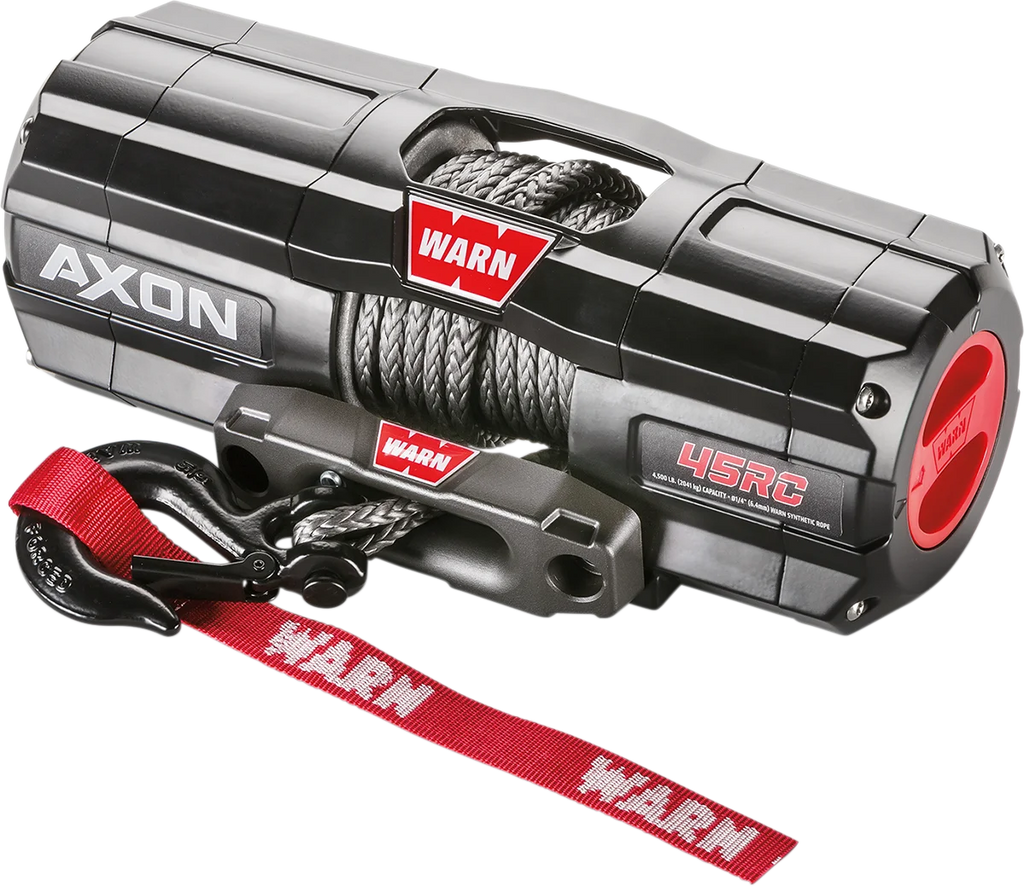 Warn AXON 45RC Winch - Synthetic Rope 101240 - Main Product View
