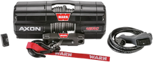Load image into Gallery viewer, Warn AXON 45RC Winch - Synthetic Rope 101240 - Side View