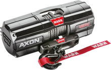 Load image into Gallery viewer, Warn AXON 45RC Winch - Synthetic Rope 101240 - Back View