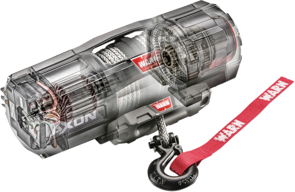 Warn AXON 55-S Winch - Synthetic Rope 101150 - Additional View 6