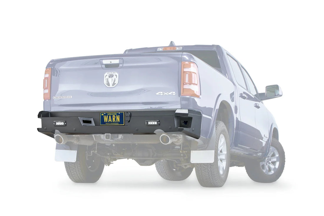 Warn REAR BUMPER 104823 - Rear View