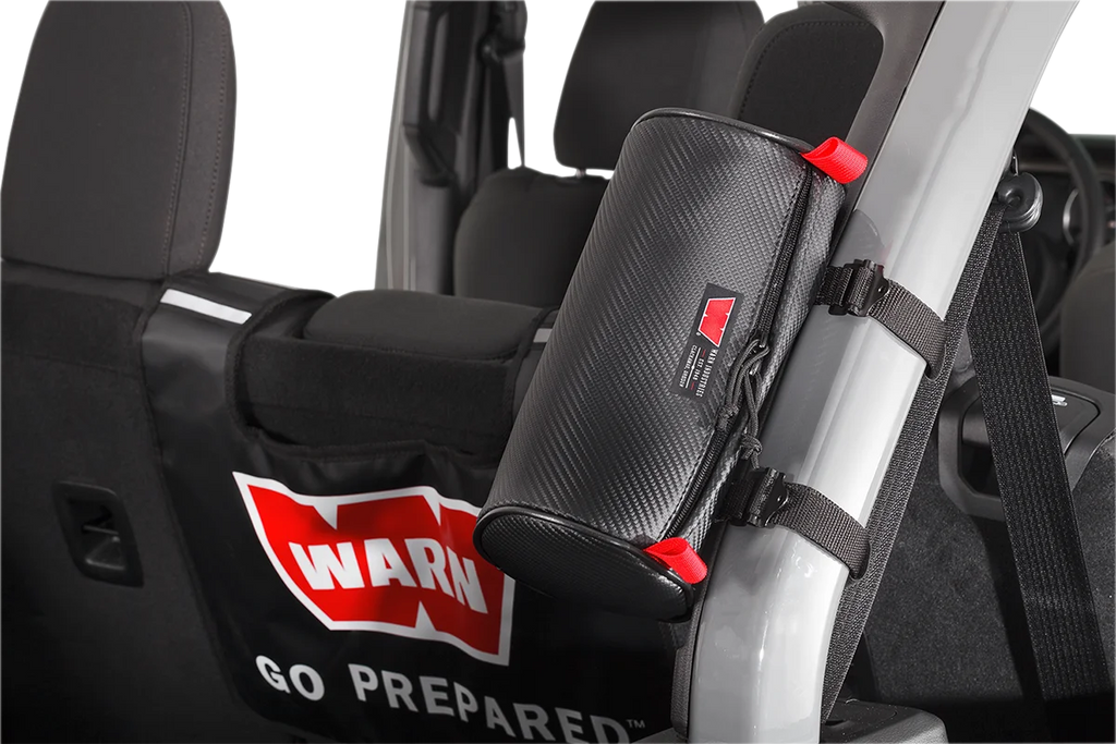 Warn Round Roll Bar Bag - Medium 102651 - Side View