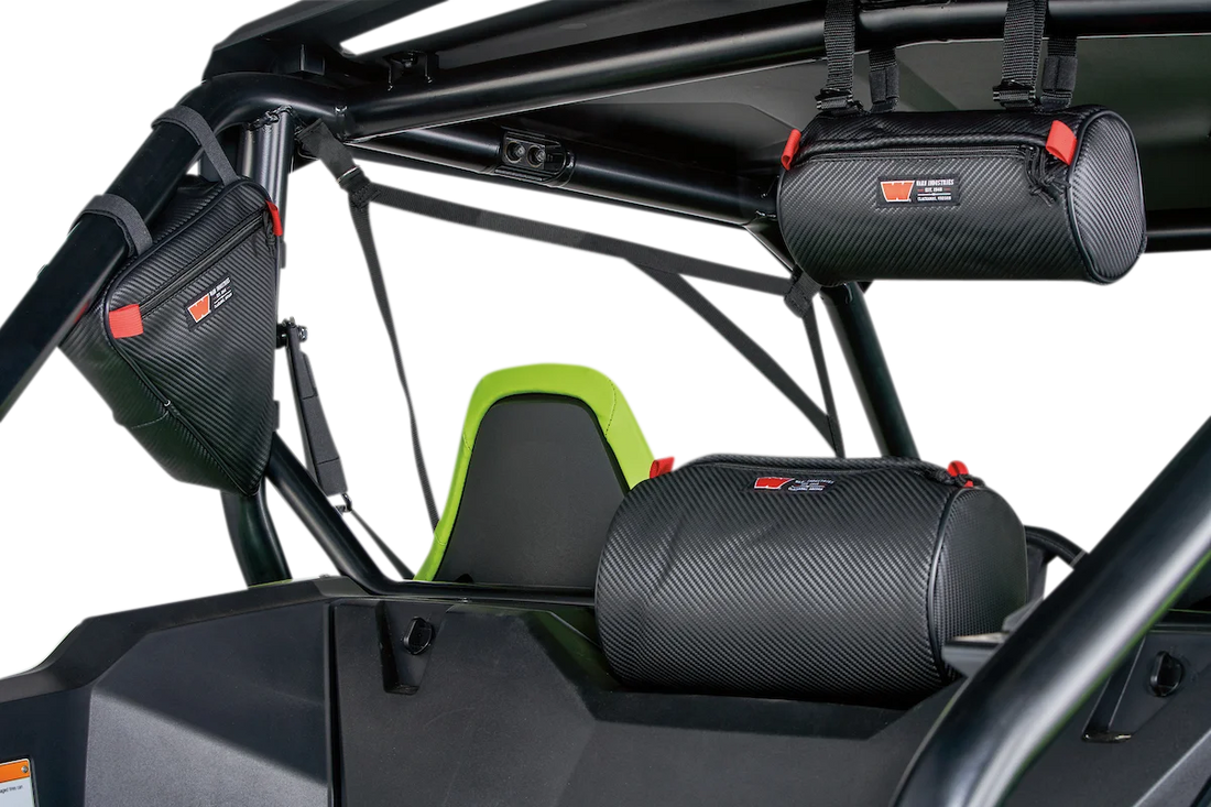 Warn Triangle Roll Bar Bag 102649 - Back View
