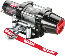 Load image into Gallery viewer, Warn VRX 25-S Winch - Handlebar Rocker Switch - Synthetic Rope 101020 - Installation View
