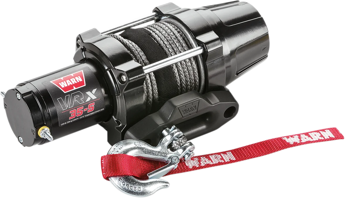 Warn VRX 35-S Winch - Handlebar Rocker Switch - Synthetic Rope 101030 ...