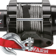 Load image into Gallery viewer, Warn VRX 35-S Winch - Handlebar Rocker Switch - Synthetic Rope 101030 - Back View
