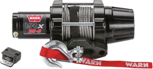 Load image into Gallery viewer, Warn VRX 35-S Winch - Handlebar Rocker Switch - Synthetic Rope 101030 - Back View