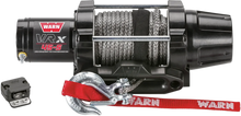 Load image into Gallery viewer, Warn VRX 45-S Winch - Dash-mounted Rocker Switch - Synthetic Rope 101040 - Installation View