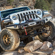 Load image into Gallery viewer, Warn WARN Elite Front Bumper; Full width with welded grille guard tube 101337 fits 2020-2021 Jeep Gladiator / 2018-2021 Je...