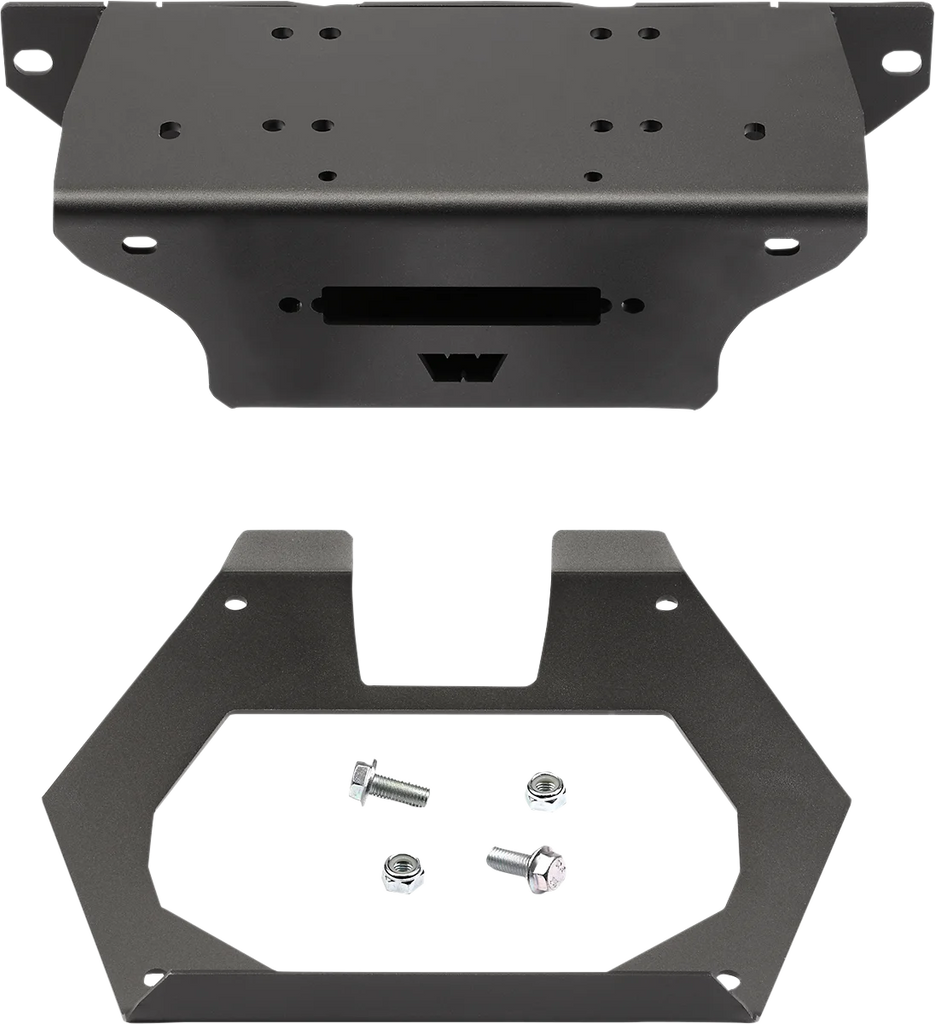 Warn Winch Mount - RZR Pro XP 106204 - Side View