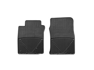 WeatherTech 00-05 Hyundai Accent Front Rubber Mats - Black - Main Product View