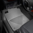 Load image into Gallery viewer, WeatherTech 00-05 Hyundai Accent Front Rubber Mats - Grey - Installation View