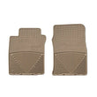 Load image into Gallery viewer, WeatherTech 00-05 Hyundai Accent Front Rubber Mats - Tan - Back View