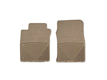 Load image into Gallery viewer, WeatherTech 00-05 Hyundai Accent Front Rubber Mats - Tan - Back View