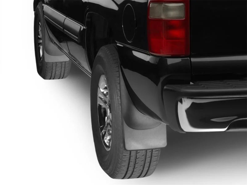 WeatherTech 00-06 Chevrolet Suburban No Drill Mudflaps - Black - Additional View 5