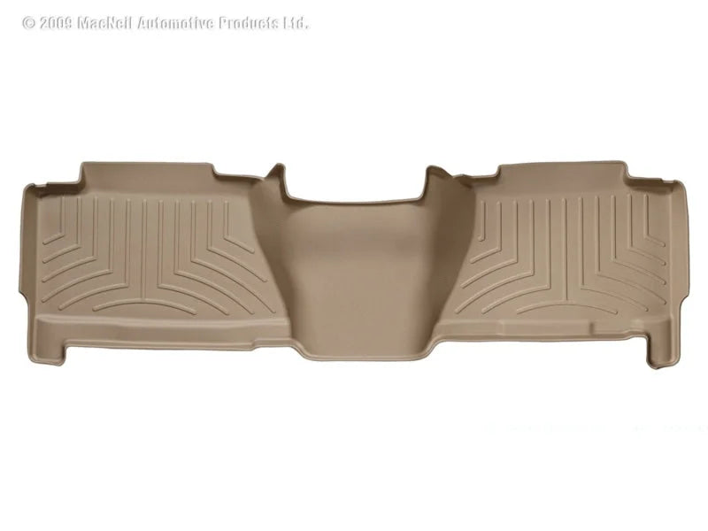 WeatherTech 00-06 Chevrolet Suburban Rear FloorLiner - Tan - Main Product View
