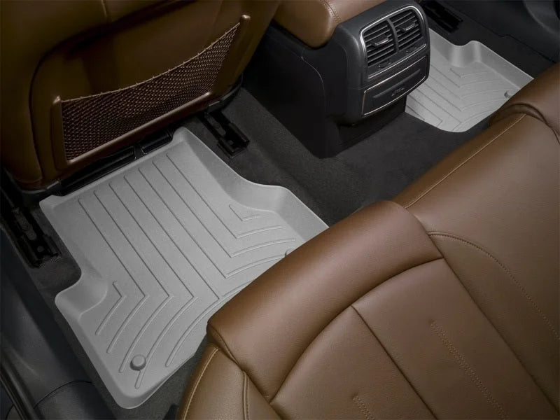 WeatherTech 00-06 Chevrolet Tahoe Rear FloorLiner - Grey - Installation View