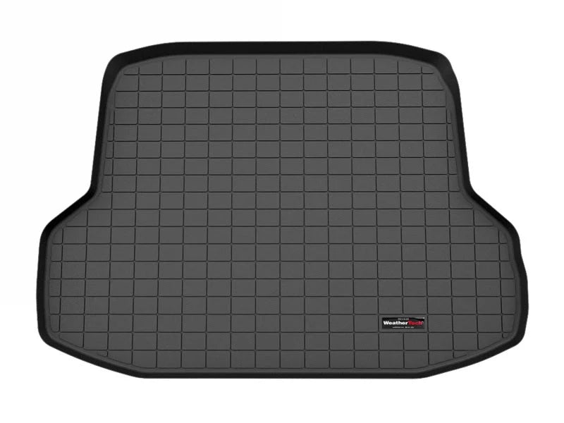 WeatherTech 01-03 Honda Civic Coupe / Si Coupe Cargo Liners - Black - Main Product View