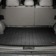 Load image into Gallery viewer, WeatherTech 01-04 Ford Escape Cargo Liners - Black - Installation View