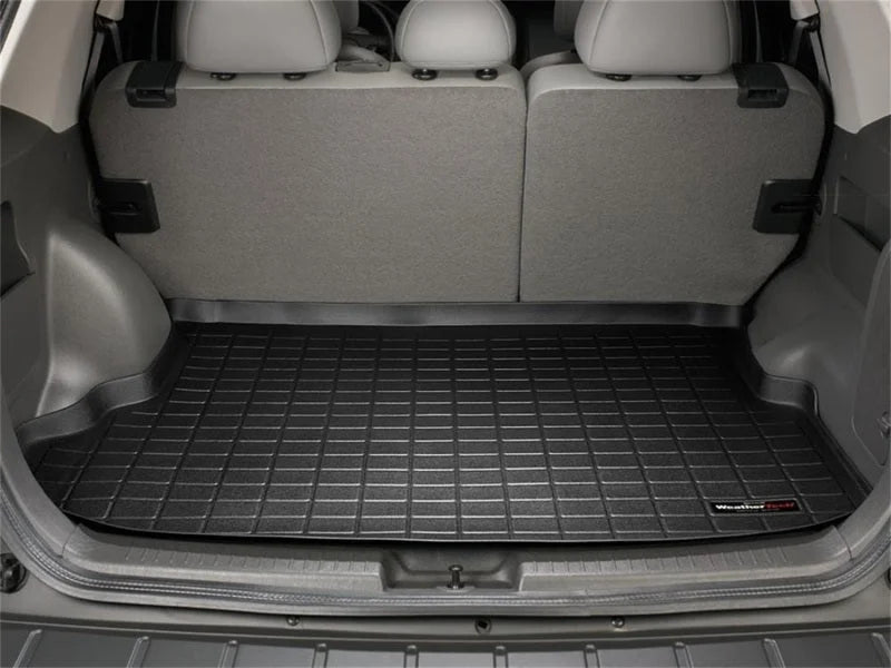 WeatherTech 01-04 Ford Escape Cargo Liners - Black - Installation View