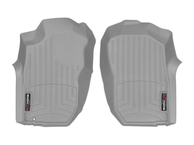WeatherTech 01-04 Toyota Tacoma (Double Cab Only) Front FloorLiner - Grey - Main Product View