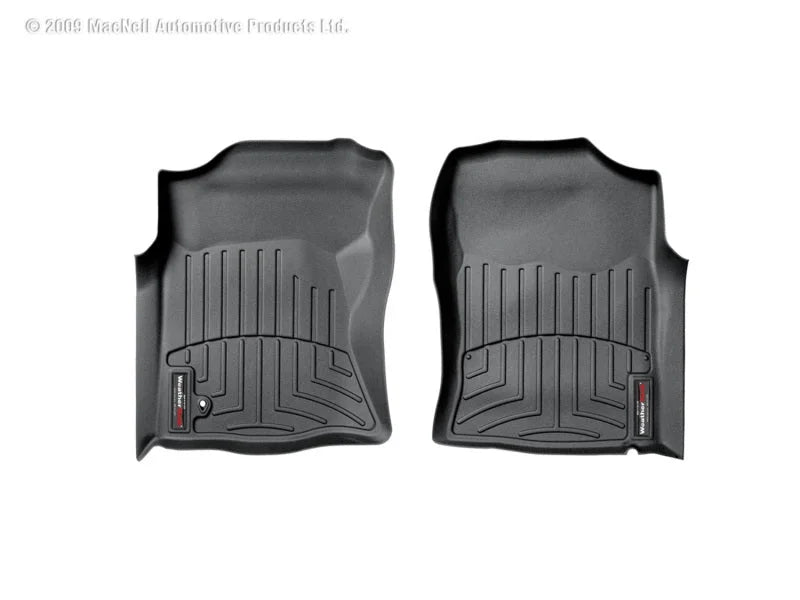 WeatherTech 01-04 Toyota Tacoma Front FloorLiner - Black - Main Product View