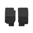 Load image into Gallery viewer, WeatherTech 02-05 Ford Explorer Front Rubber Mats - Black - Side View