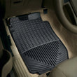 Load image into Gallery viewer, WeatherTech 02-05 Ford Explorer Front Rubber Mats - Black - Installation View